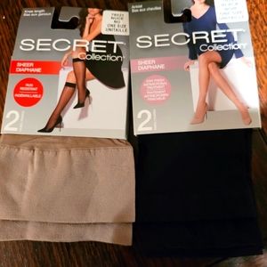 Secret knee highs